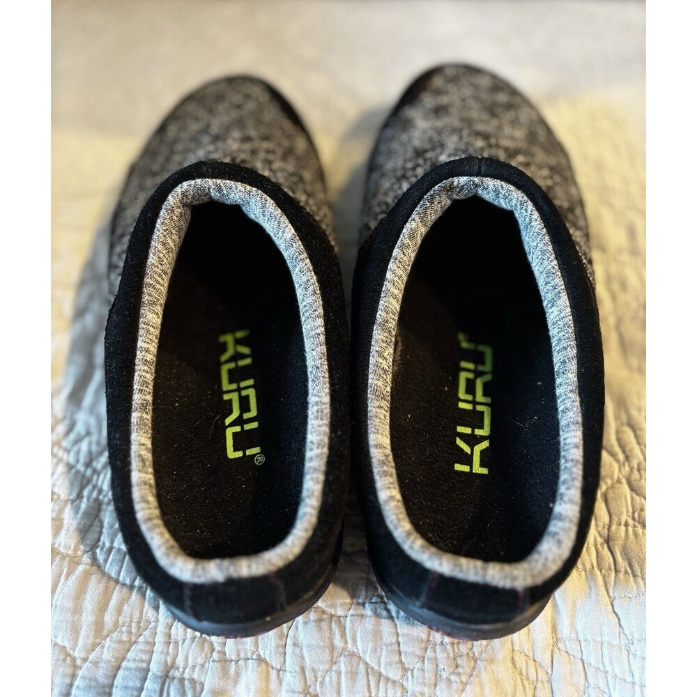 Kuru Draft Women’s Lightweight Slip-on Size 9.5 Charcoal Gray / Jet Black